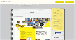 Desktop Screenshot of kunstmeile-kiel.de